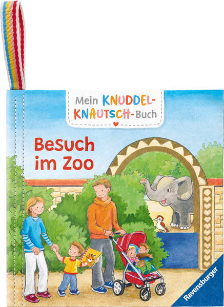 Produktbild: Mein Knuddel-Knautsch-Buch - Besuch im Zoo | Friederike Kunze