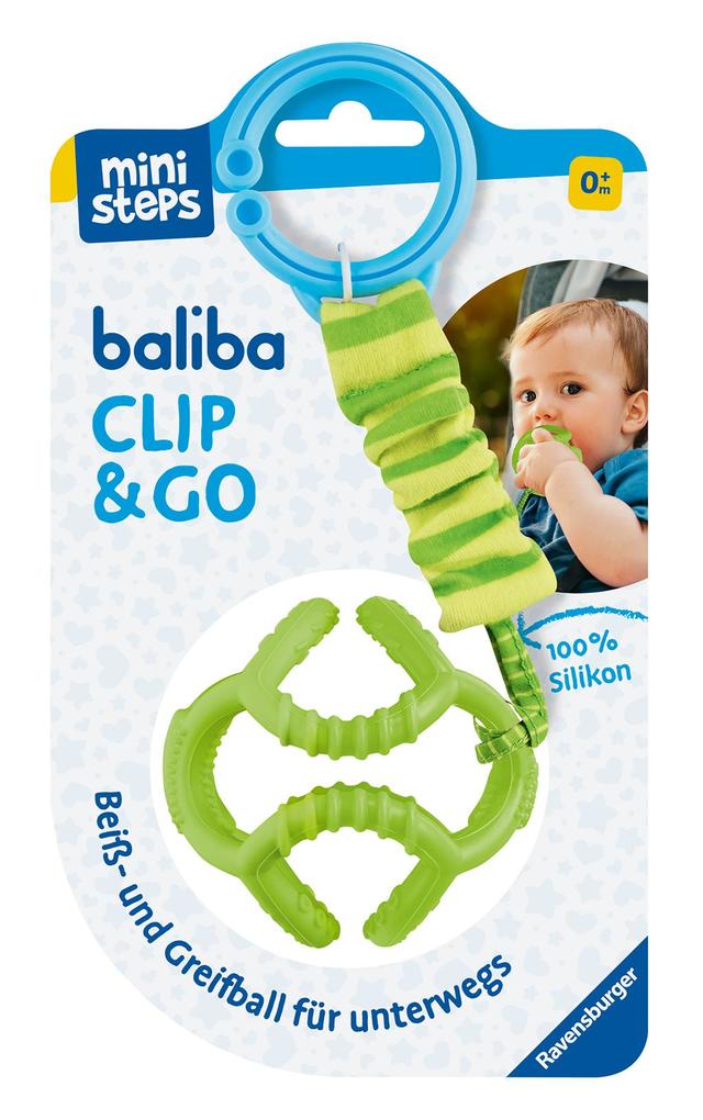 Produktbild: ministeps baliba Clip & Go grün - ab 0 Monate