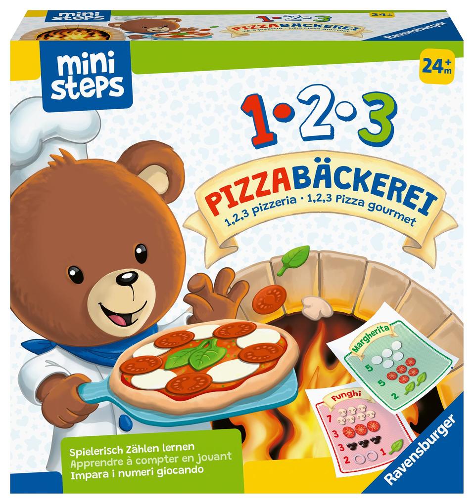 Produktbild: ministeps 1, 2, 3 Pizzabäckerei - ab 24 Monate