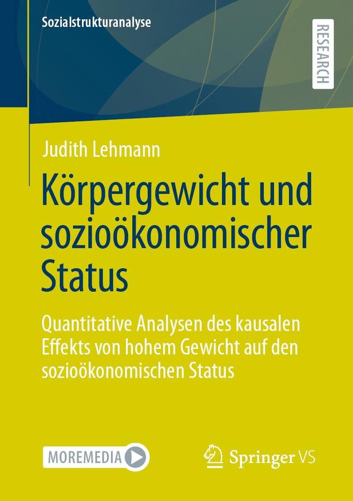 Produktbild: Körpergewicht und sozioökonomischer Status | Judith Lehmann