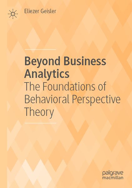 Produktbild: Beyond Business Analytics | Eliezer Geisler