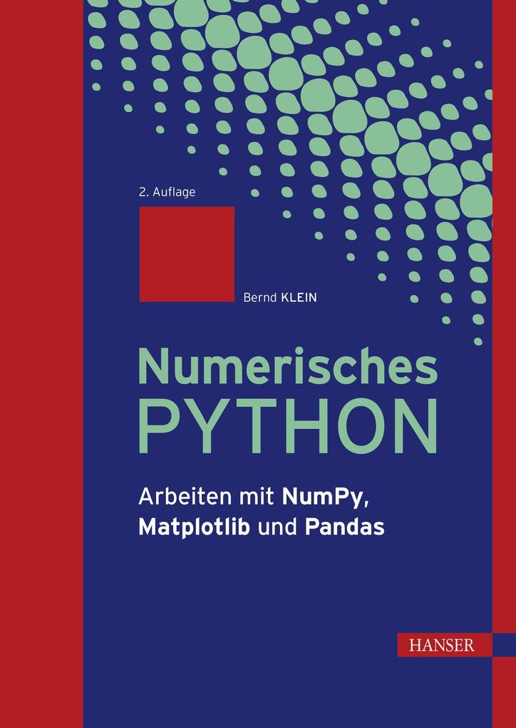 Produktbild: Numerisches Python | Bernd Klein