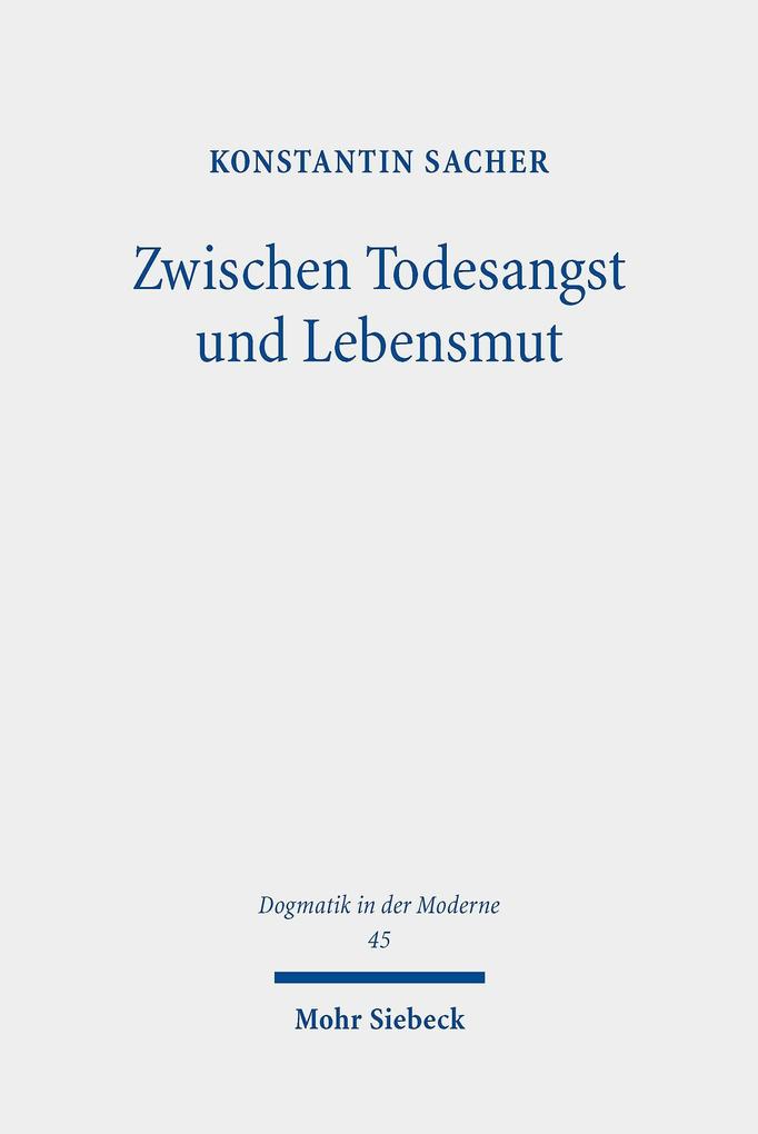 Produktbild: Zwischen Todesangst und Lebensmut | Konstantin Sacher