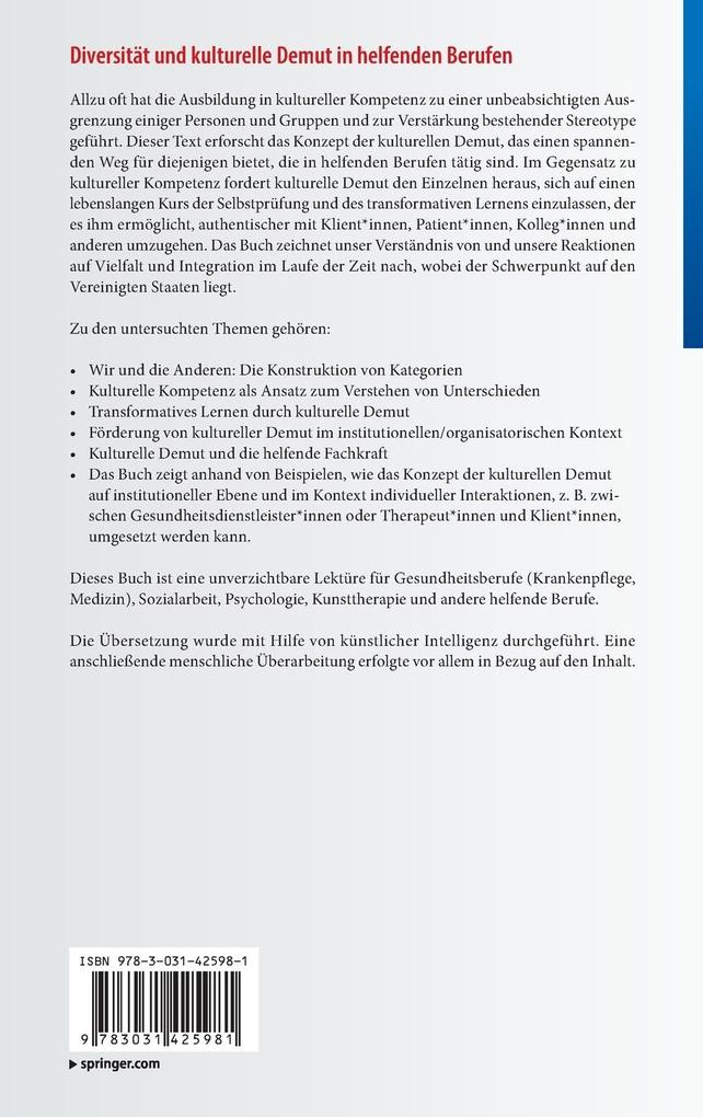 Weitere Ansicht: Diversität und kulturelle Demut in helfenden Berufen | Sana Loue