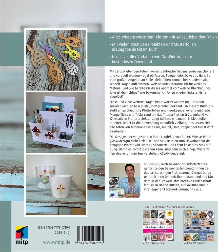 Weitere Ansicht: Plotten mit Vinylfolie | Miriam Jug