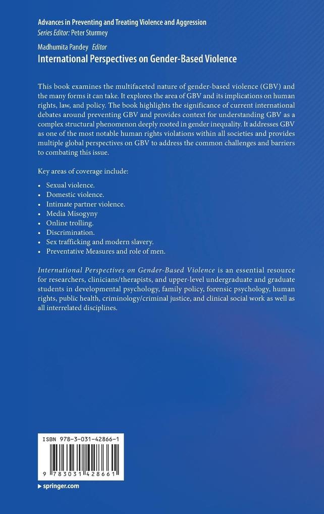 Weitere Ansicht: International Perspectives on Gender-Based Violence