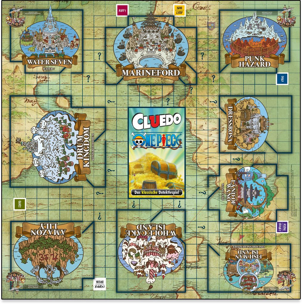 Weitere Ansicht: Cluedo One Piece