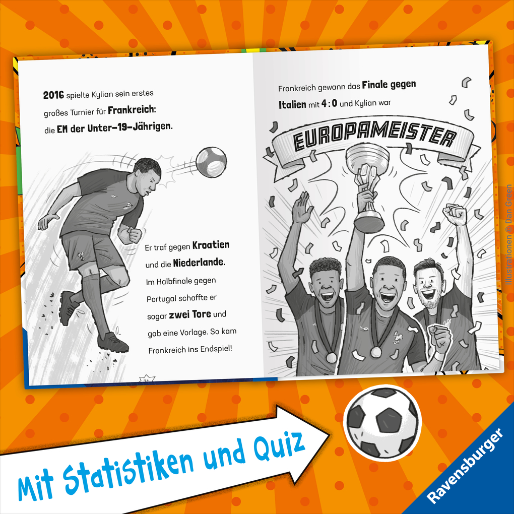 Weitere Ansicht: Fußball-Stars - Alles über Mbappé. Vom Fußball-Talent zum Megastar | Simon Mugford