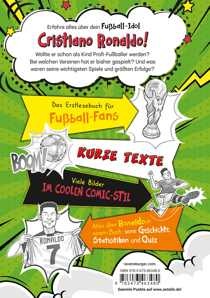 Weitere Ansicht: Fußball-Stars - Alles über Ronaldo. Vom Fußball-Talent zum Megastar | Simon Mugford