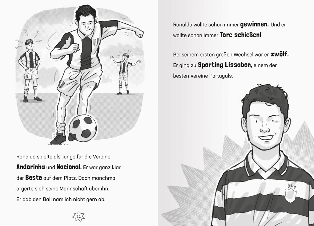 Weitere Ansicht: Fußball-Stars - Alles über Ronaldo. Vom Fußball-Talent zum Megastar | Simon Mugford