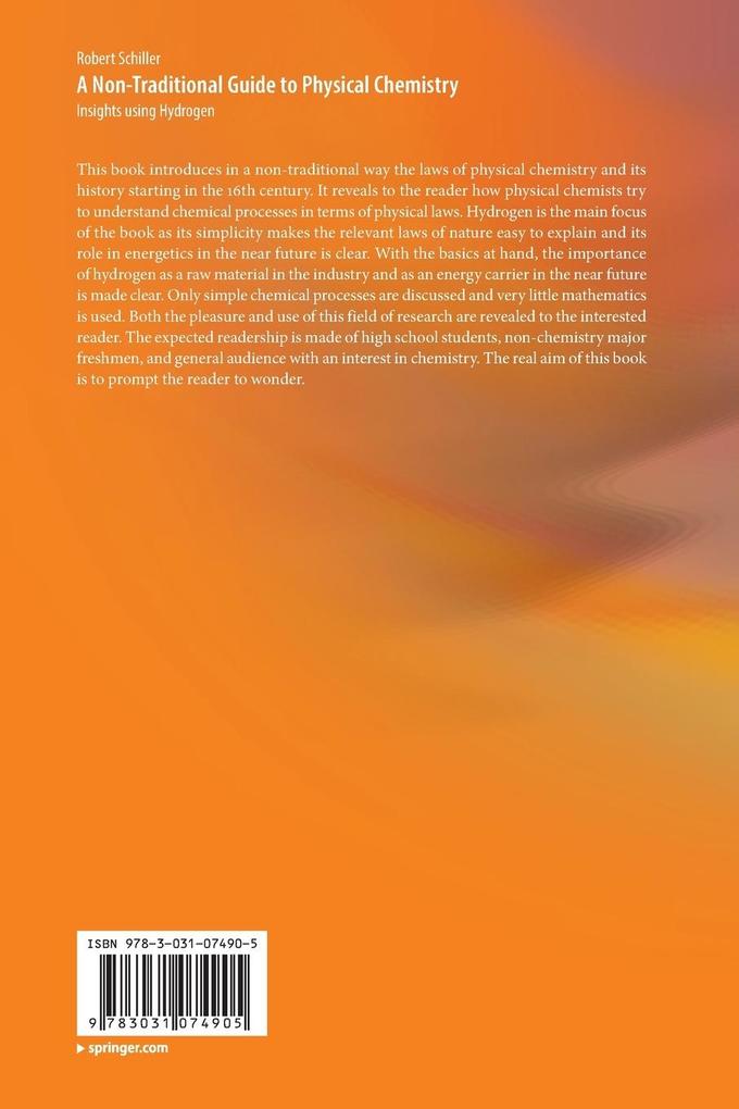Weitere Ansicht: A Non-Traditional Guide to Physical Chemistry | Robert Schiller