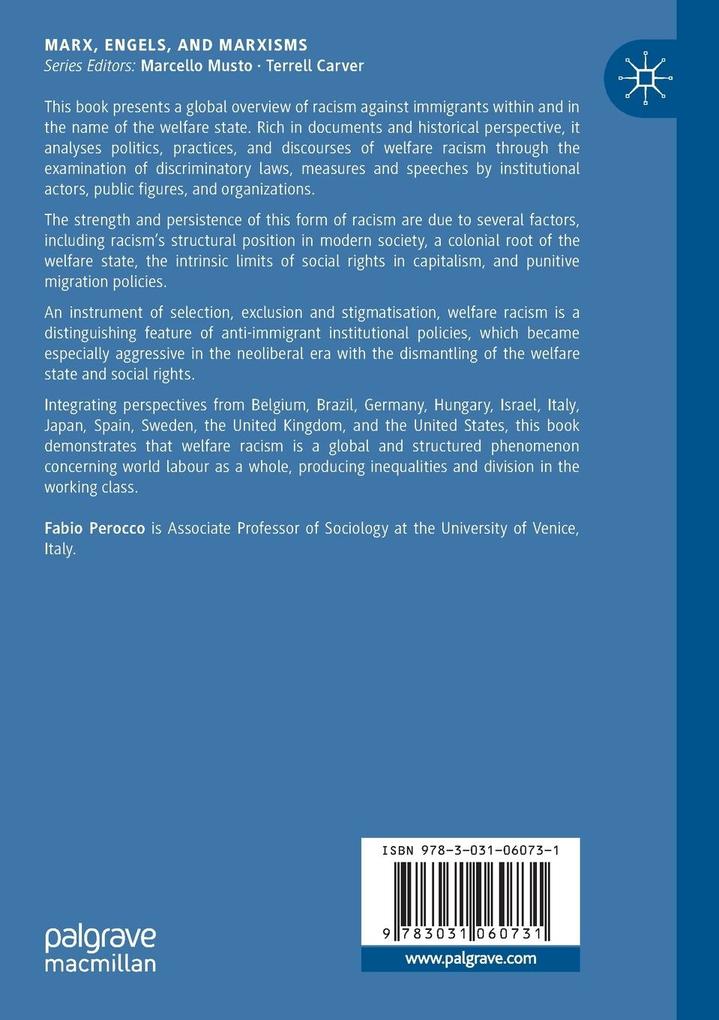 Weitere Ansicht: Racism in and for the Welfare State