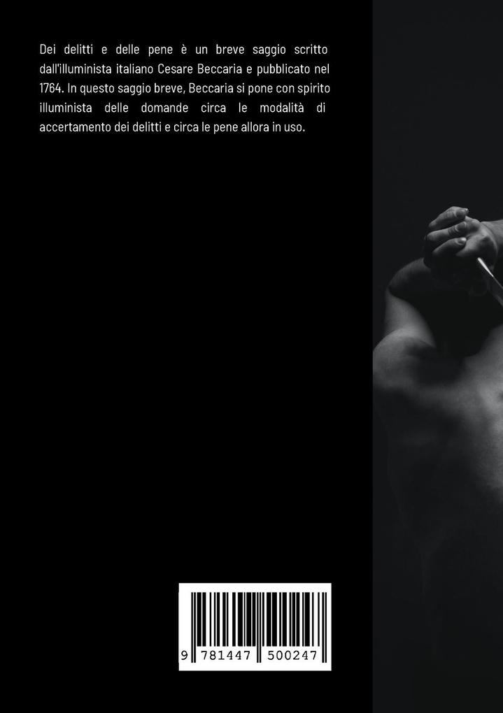 Weitere Ansicht: Dei delitti e delle pene | Cesare Beccaria