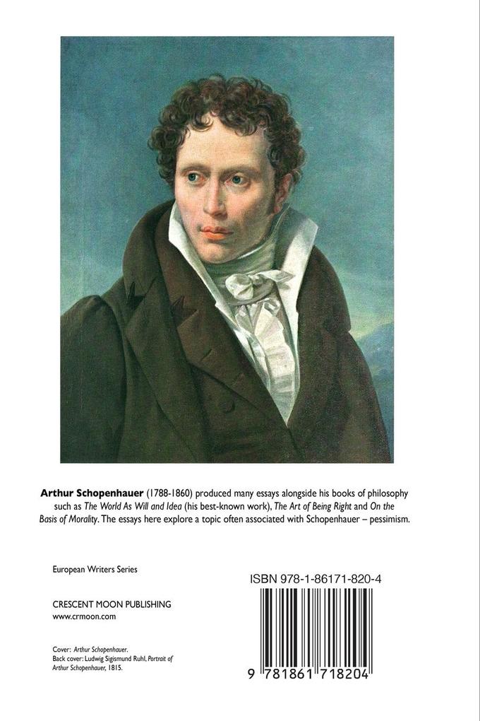 Weitere Ansicht: STUDIES IN PESSIMISM | Arthur Schopenhauer
