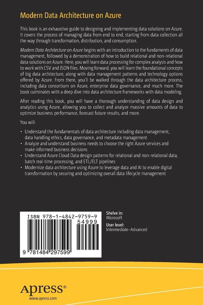 Weitere Ansicht: Modern Data Architecture on Azure | Sagar Lad