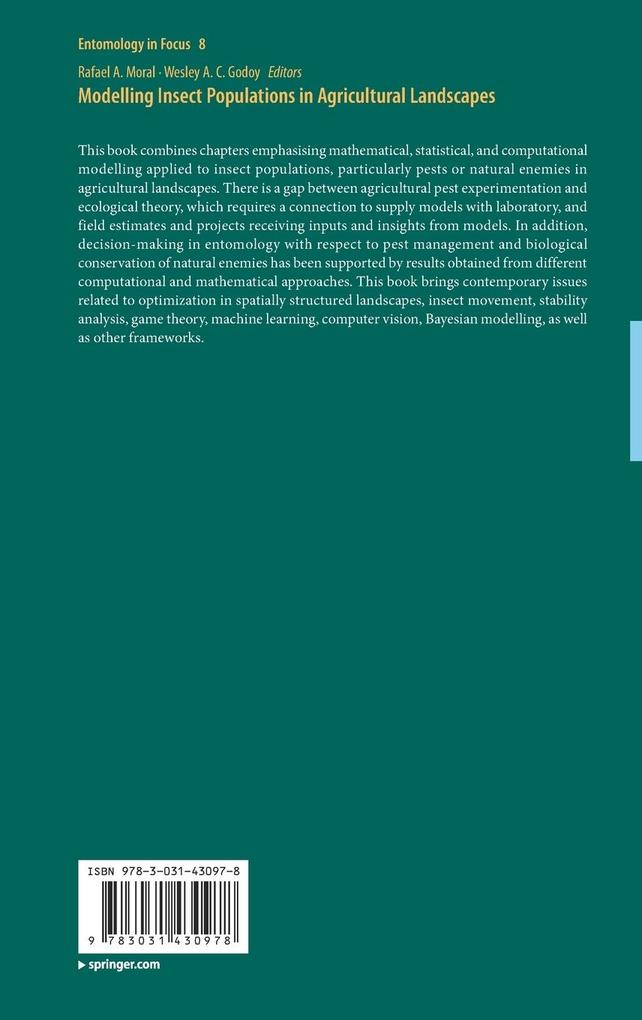 Weitere Ansicht: Modelling Insect Populations in Agricultural Landscapes