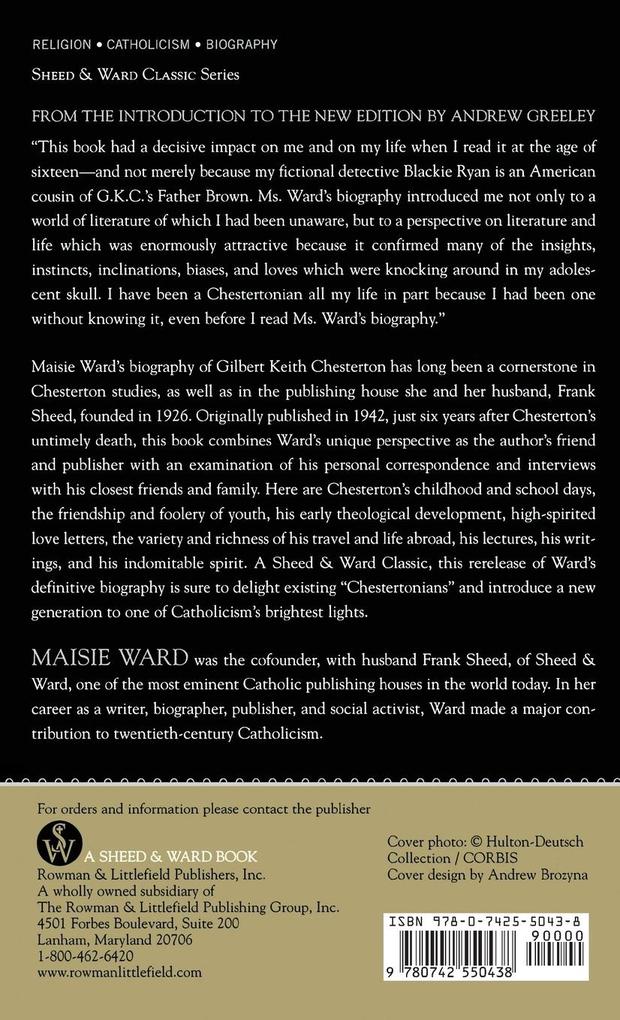 Weitere Ansicht: Gilbert Keith Chesterton | Maisie Ward