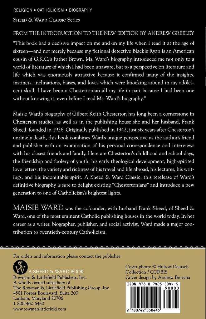 Weitere Ansicht: Gilbert Keith Chesterton | Maisie Ward