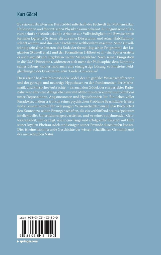 Weitere Ansicht: Kurt Gödel | William D. Brewer