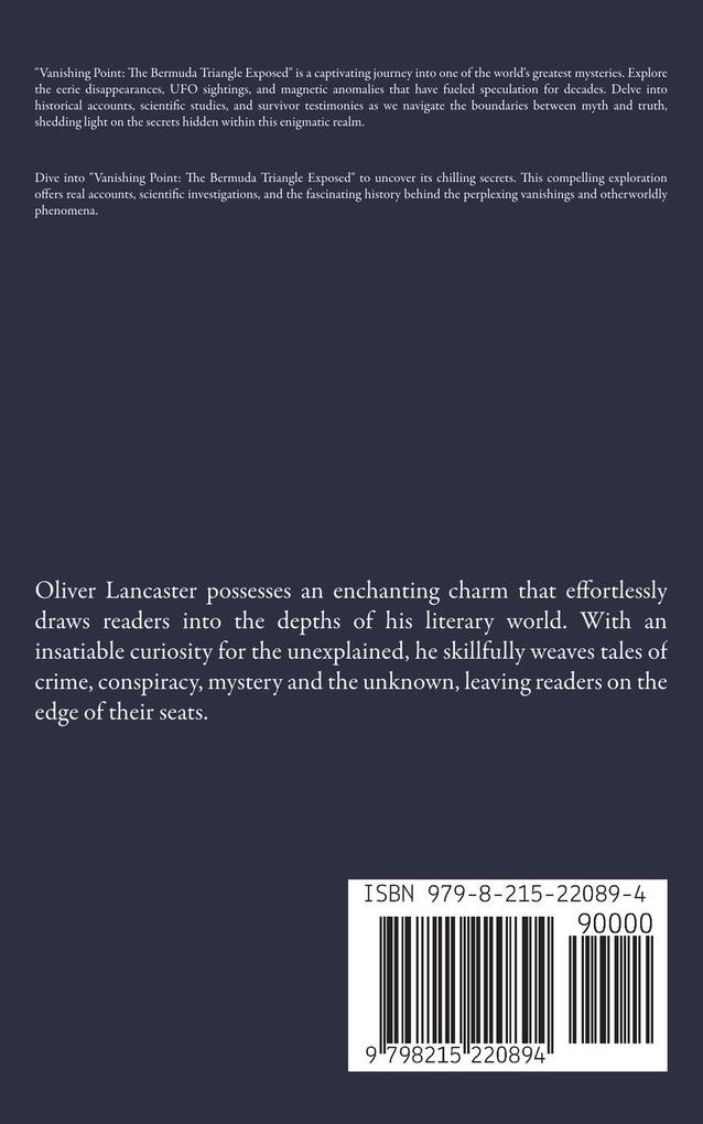 Weitere Ansicht: Vanishing Point | Oliver Lancaster