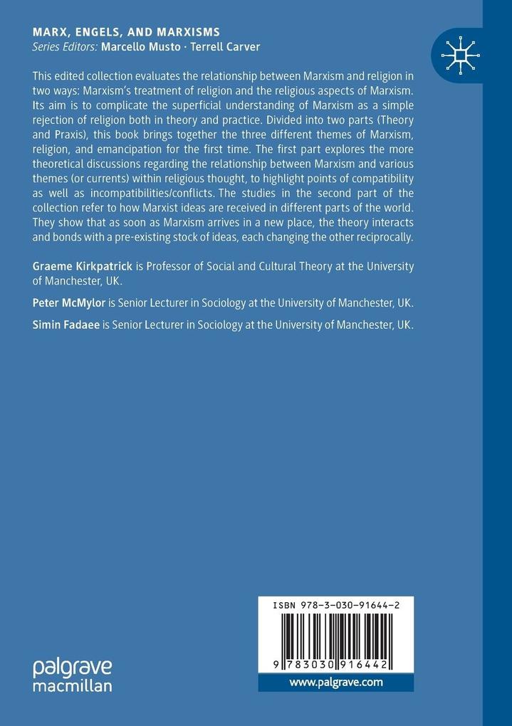 Weitere Ansicht: Marxism, Religion, and Emancipatory Politics