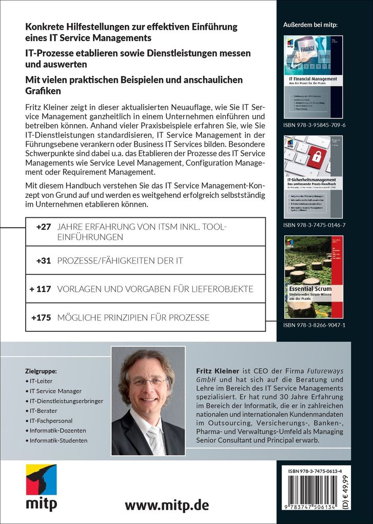 Weitere Ansicht: IT Service Management | Fritz Kleiner
