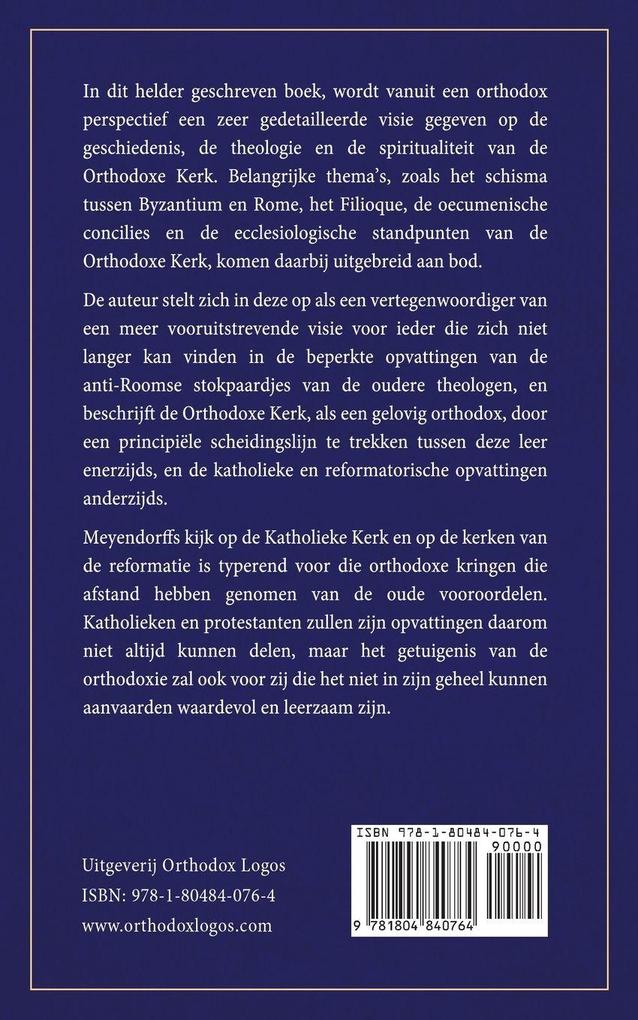 Weitere Ansicht: De Orthodoxe Kerk | Jean Meyendorff