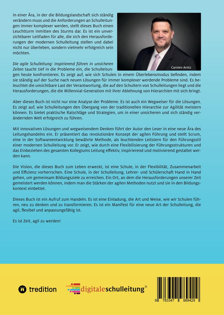 Weitere Ansicht: Die agile Schulleitung | Carsten Arntz