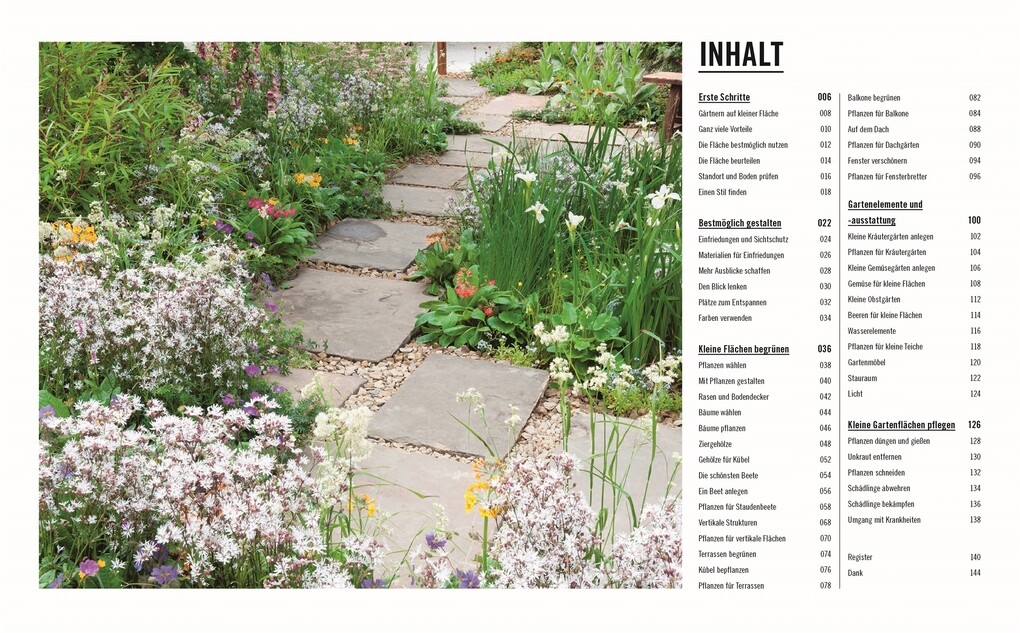 Weitere Ansicht: Grünes Gartenwissen. Kleine Gärten optimal gestaltet | Zia Allaway