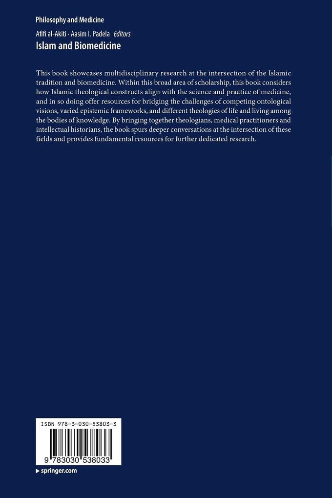 Weitere Ansicht: Islam and Biomedicine