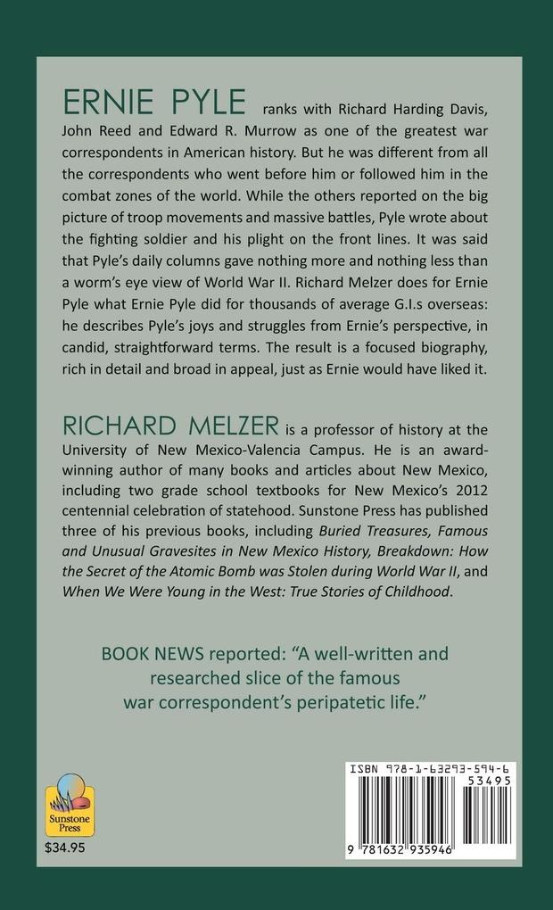 Weitere Ansicht: Ernie Pyle in the American Southwest | Richard Melzer