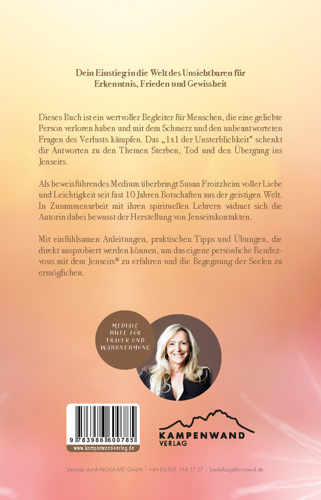 Weitere Ansicht: Das 1x1 der Unsterblichkeit | Susan Froitzheim