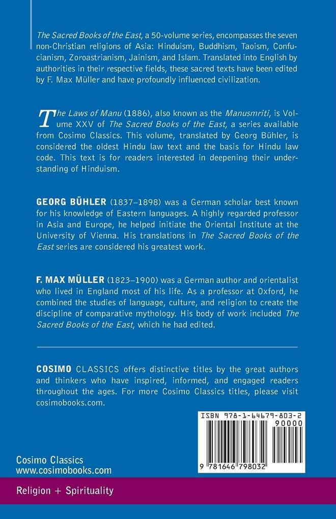 Weitere Ansicht: The Laws of Manu