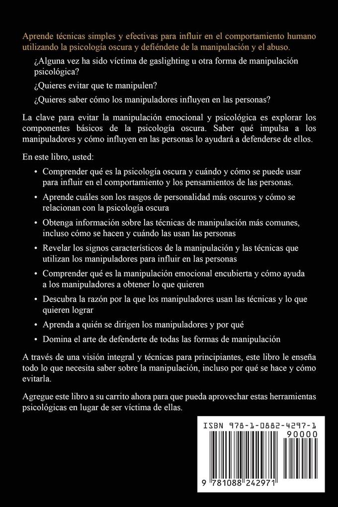 Weitere Ansicht: PSICOLOGÍA OSCURA Y MANIPULACIÓN GASLIGHTING | Melinda Xavier