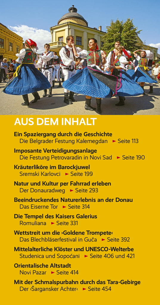 Weitere Ansicht: TRESCHER Reiseführer Serbien | Birgitta Gabriela Hannover Moser