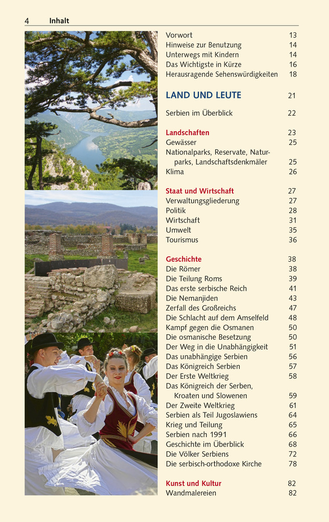 Weitere Ansicht: TRESCHER Reiseführer Serbien | Birgitta Gabriela Hannover Moser