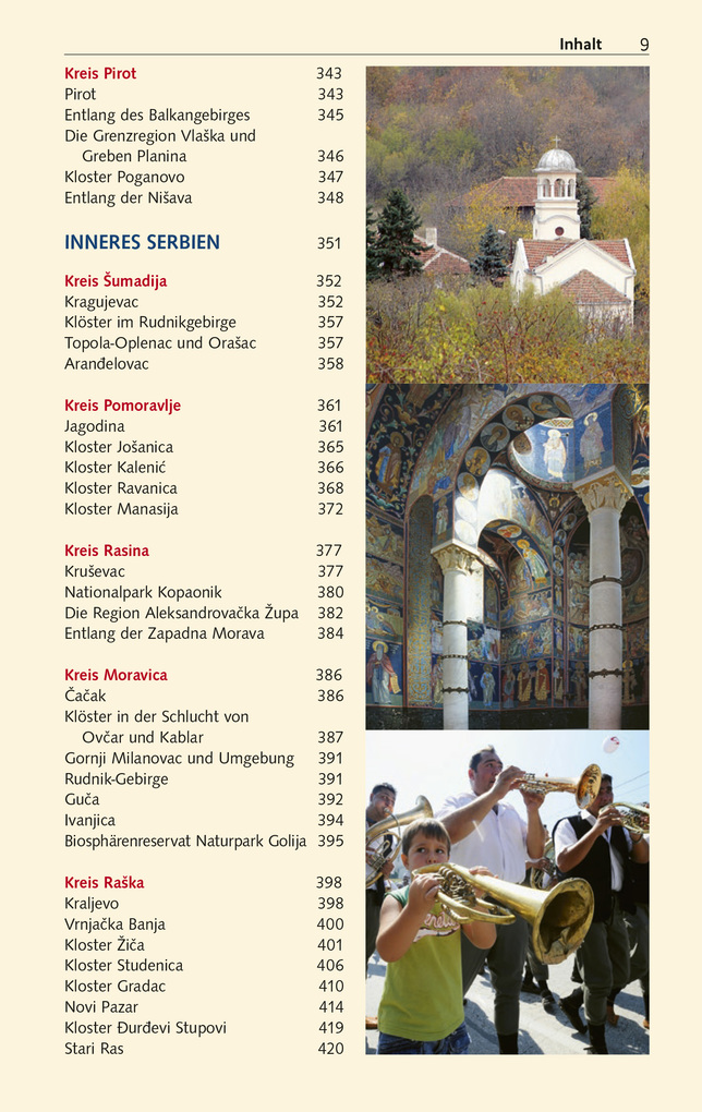 Weitere Ansicht: TRESCHER Reiseführer Serbien | Birgitta Gabriela Hannover Moser