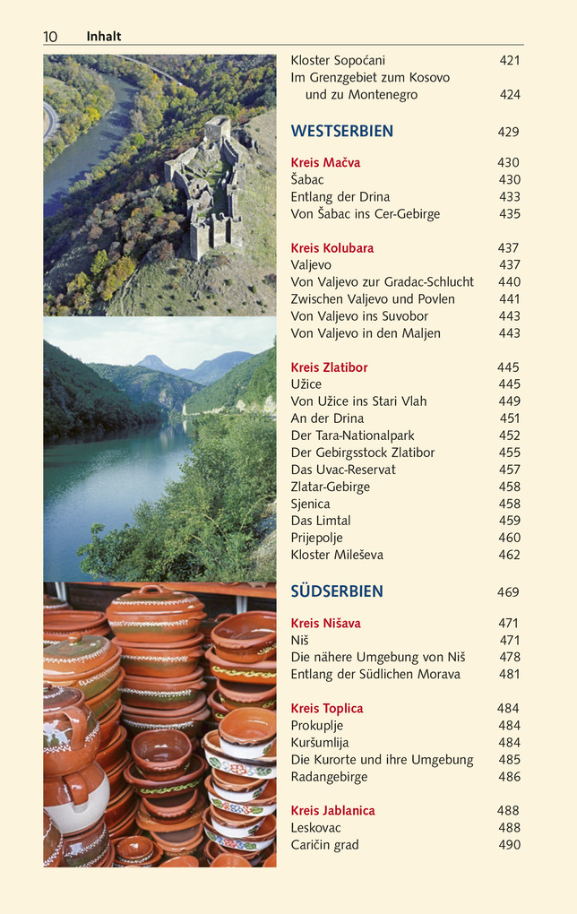 Weitere Ansicht: TRESCHER Reiseführer Serbien | Birgitta Gabriela Hannover Moser