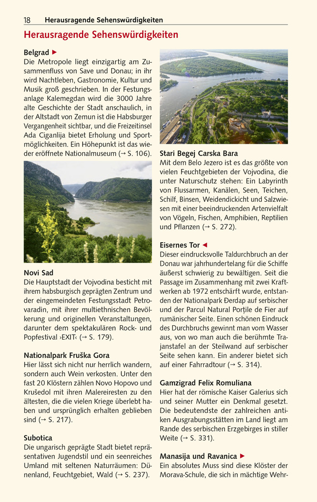 Weitere Ansicht: TRESCHER Reiseführer Serbien | Birgitta Gabriela Hannover Moser