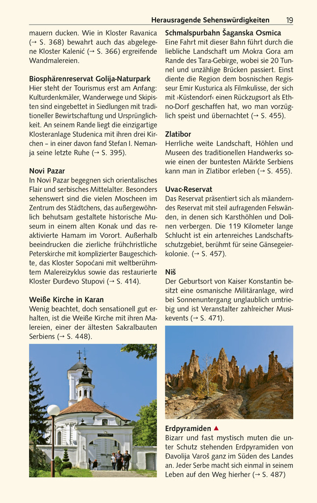 Weitere Ansicht: TRESCHER Reiseführer Serbien | Birgitta Gabriela Hannover Moser