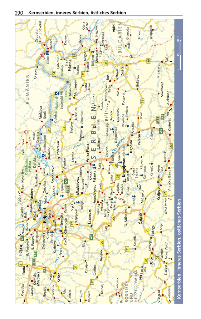 Weitere Ansicht: TRESCHER Reiseführer Serbien | Birgitta Gabriela Hannover Moser