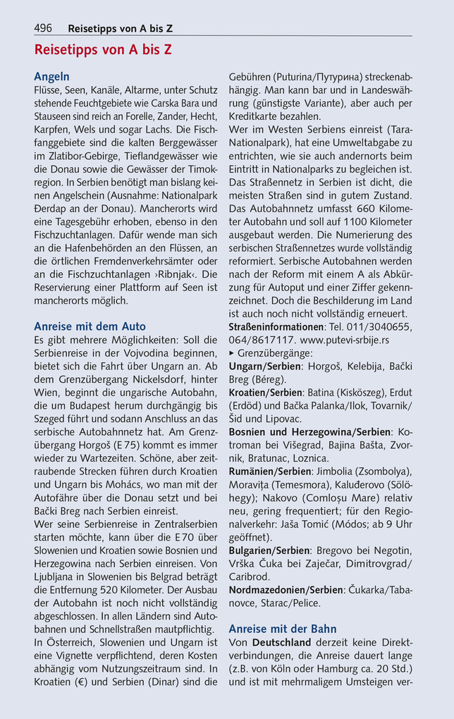 Weitere Ansicht: TRESCHER Reiseführer Serbien | Birgitta Gabriela Hannover Moser