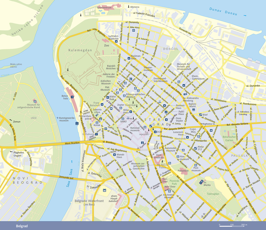 Weitere Ansicht: TRESCHER Reiseführer Serbien | Birgitta Gabriela Hannover Moser