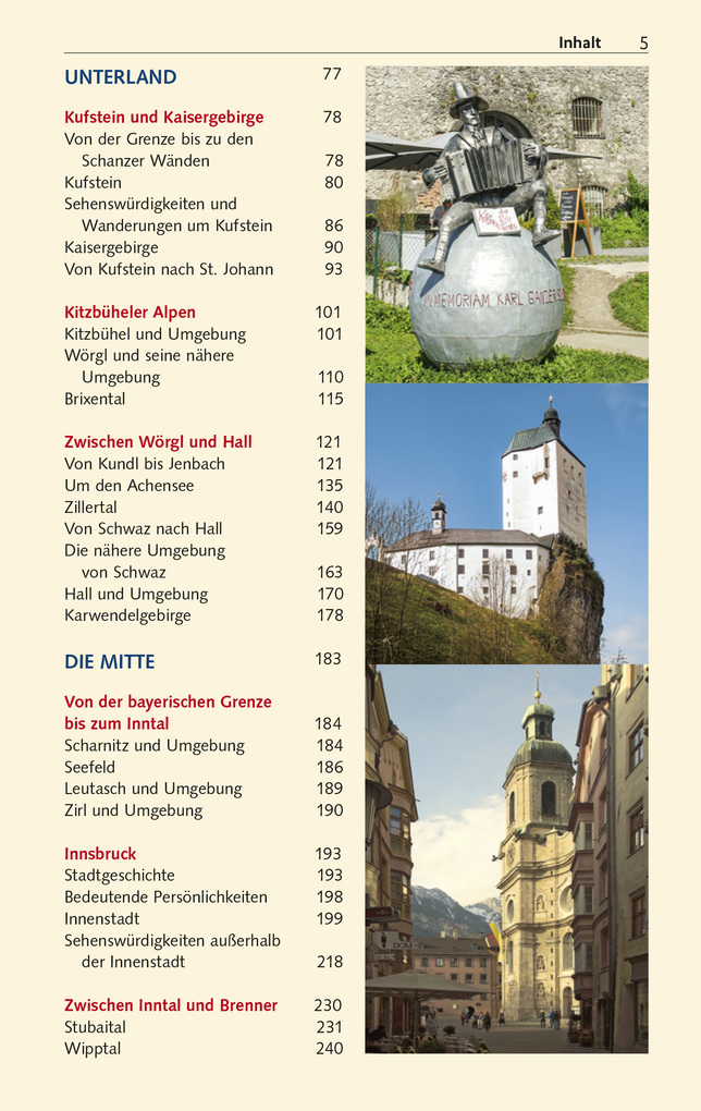 Weitere Ansicht: TRESCHER Reiseführer Tirol | Gunnar Strunz