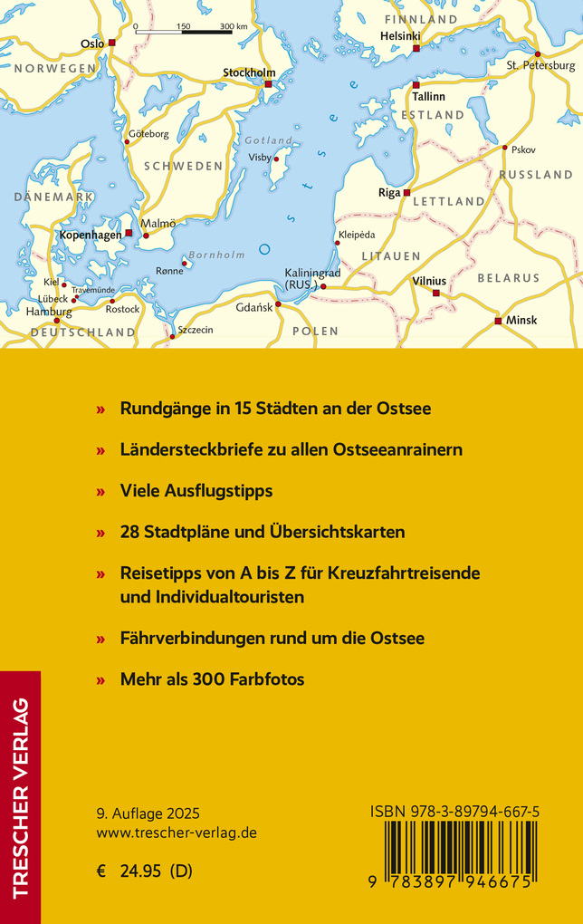 Weitere Ansicht: TRESCHER Reiseführer Ostseestädte | Hinnerk Dreppenstedt, Corinna Grulich, Volker Hagemann, Rasso Knoller, André Micklitza
