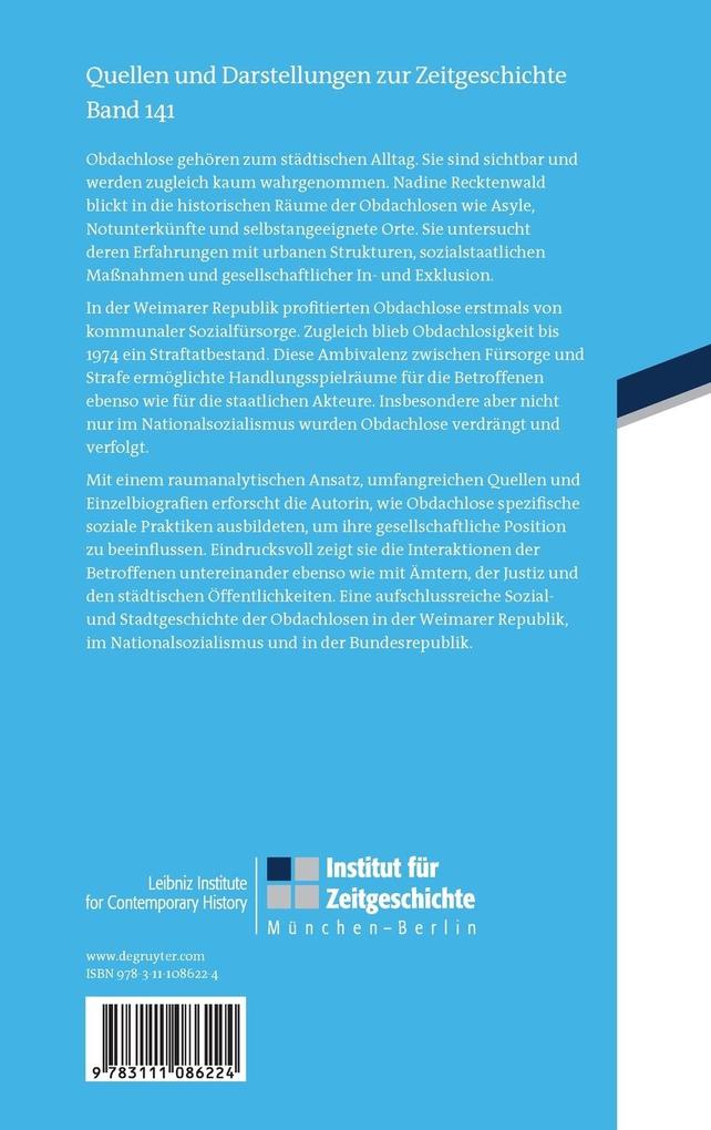 Weitere Ansicht: Räume der Obdachlosen | Nadine Recktenwald