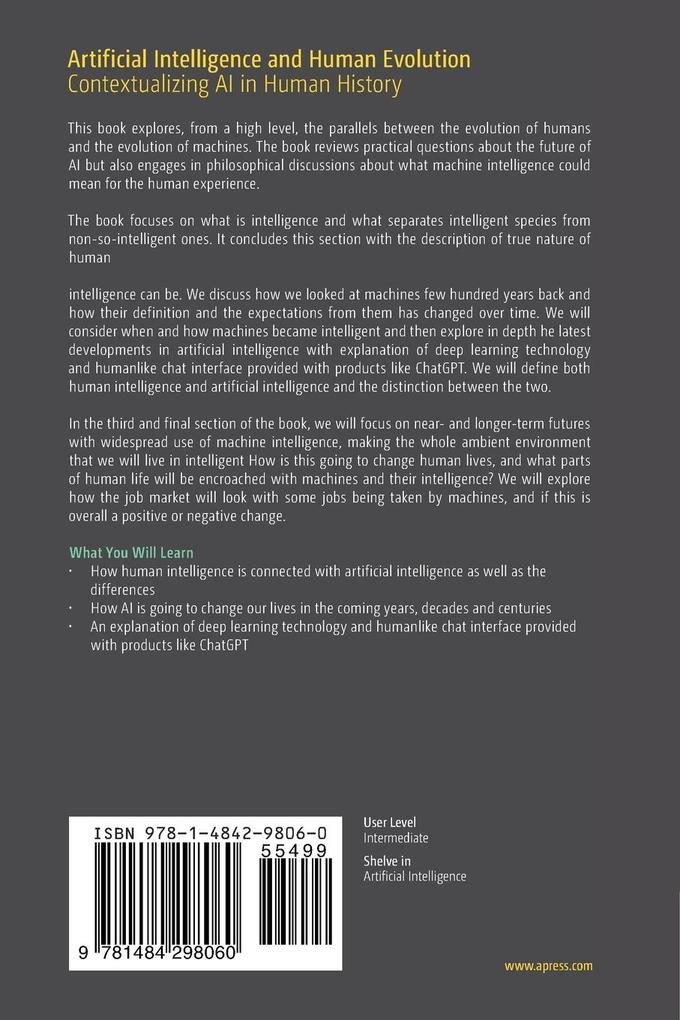 Weitere Ansicht: Artificial Intelligence and Human Evolution | Ameet Joshi