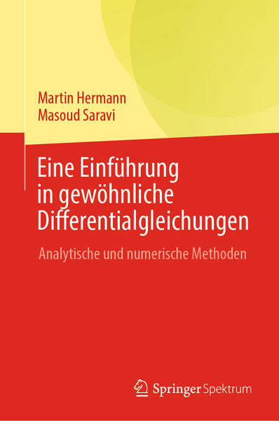 Produktbild: Eine Einführung in gewöhnliche Differentialgleichungen | Martin Hermann, Masoud Saravi
