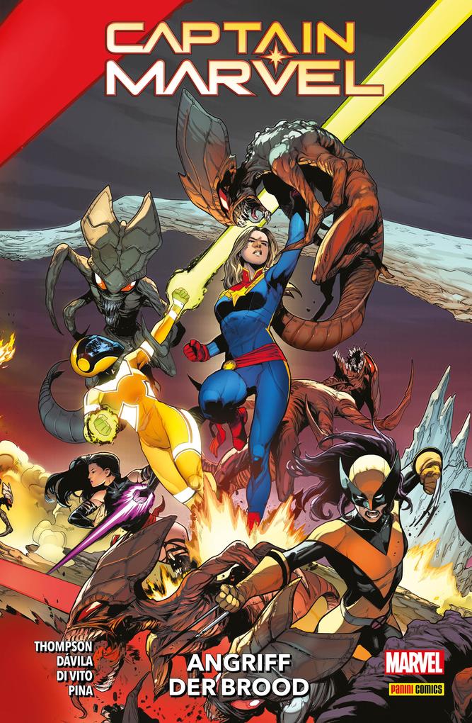 Produktbild: CAPTAIN MARVEL N.9 - ANGRIFF DER BROOD | Kelly Thompson