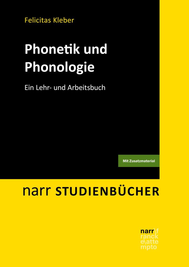 Produktbild: Phonetik und Phonologie | Felicitas Kleber